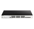 PoE Switch, Layer 2 Managed, 1Gbps, 193W, RJ45 Ports 24, PoE Ports 24, Fibre Ports 4SFP